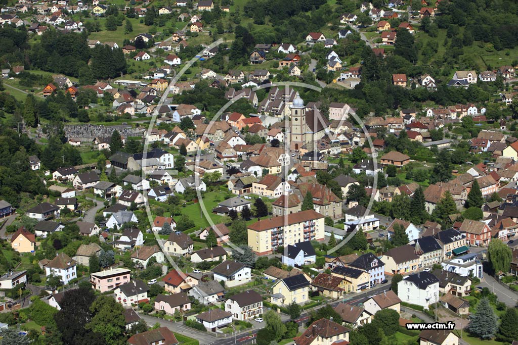Photo arienne de Saint-Amarin