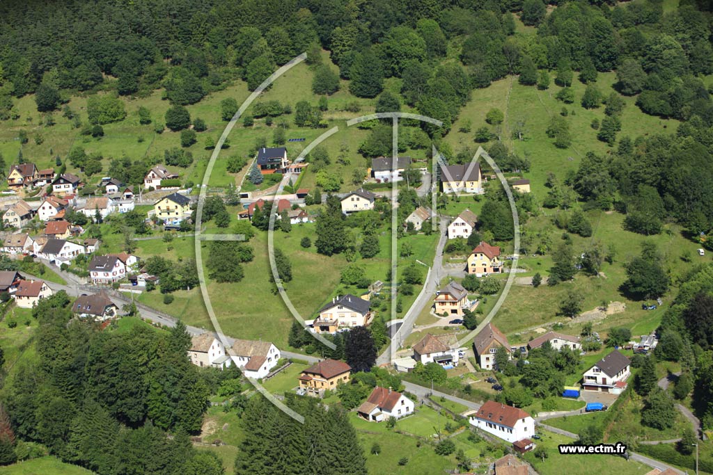 Photo arienne de Saint-Amarin
