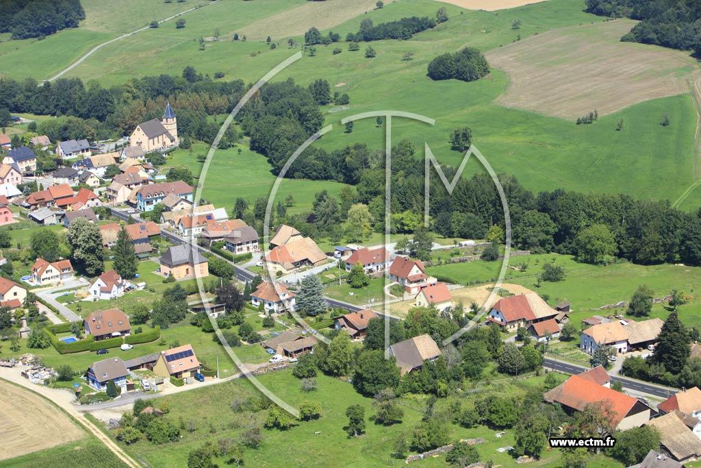 Photo arienne de Soppe-le-Haut