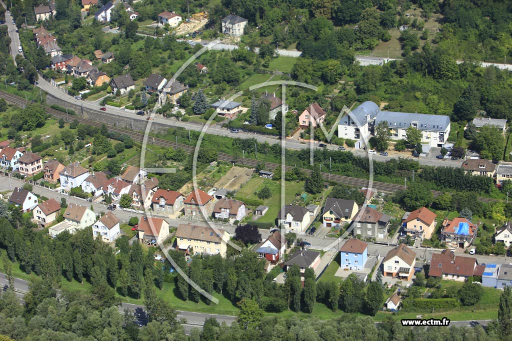 Photo arienne de Altkirch