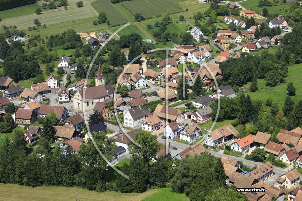 Photo arienne de Grentzingen