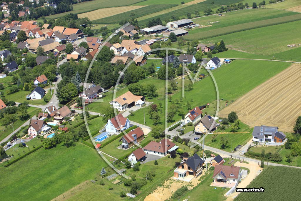 Photo arienne de Muespach-le-Haut