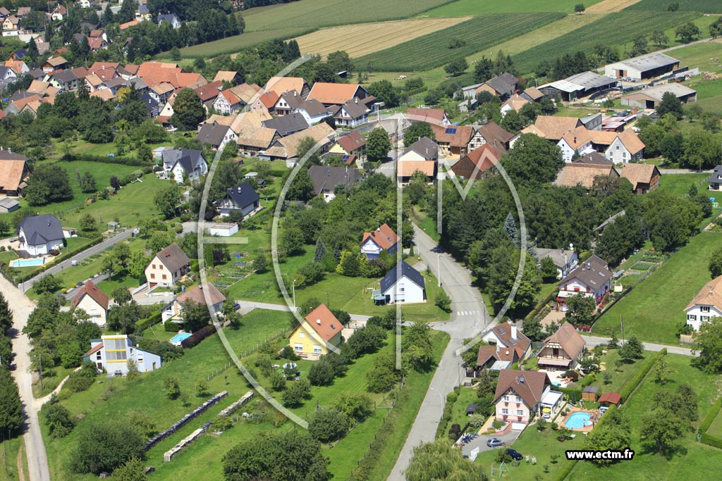 Photo arienne de Muespach-le-Haut