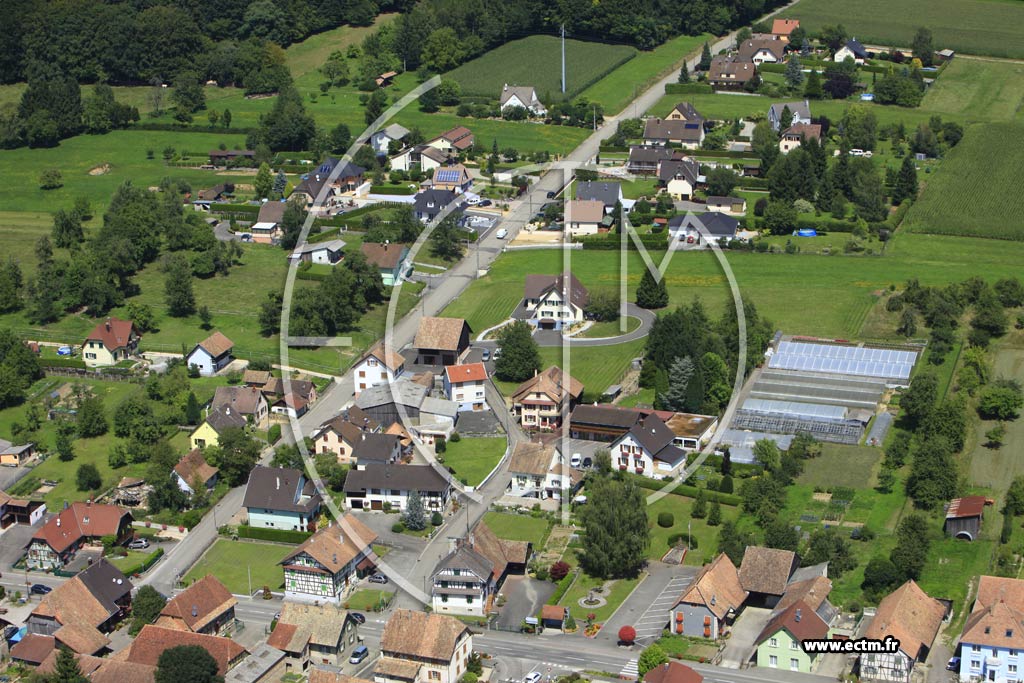 Photo arienne de Oberdorf