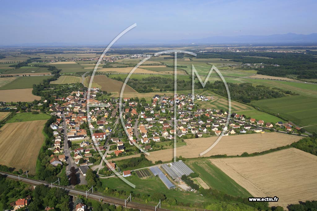 Photo arienne de Feldkirch