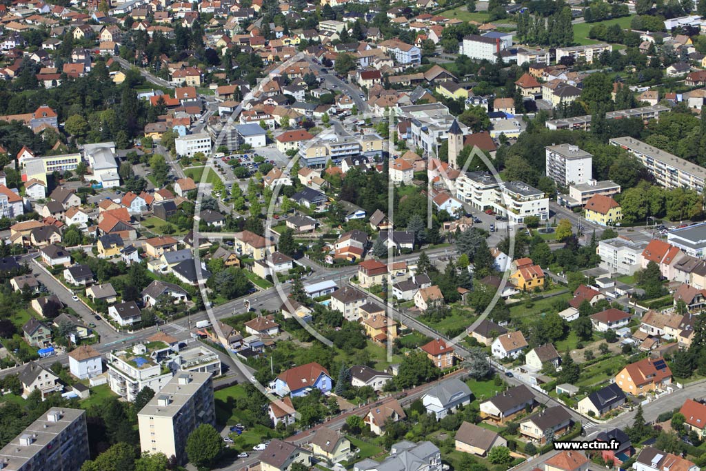Photo arienne de Illzach
