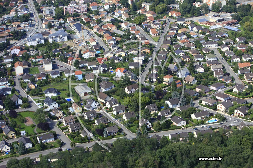 Photo arienne de Kingersheim