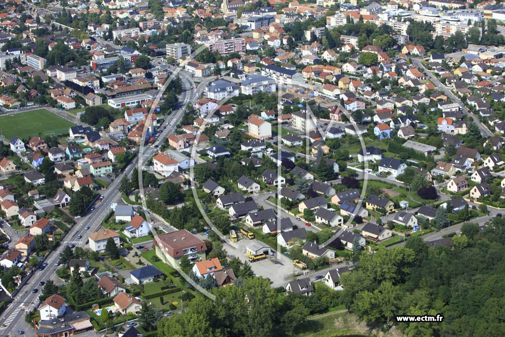 Photo arienne de Kingersheim