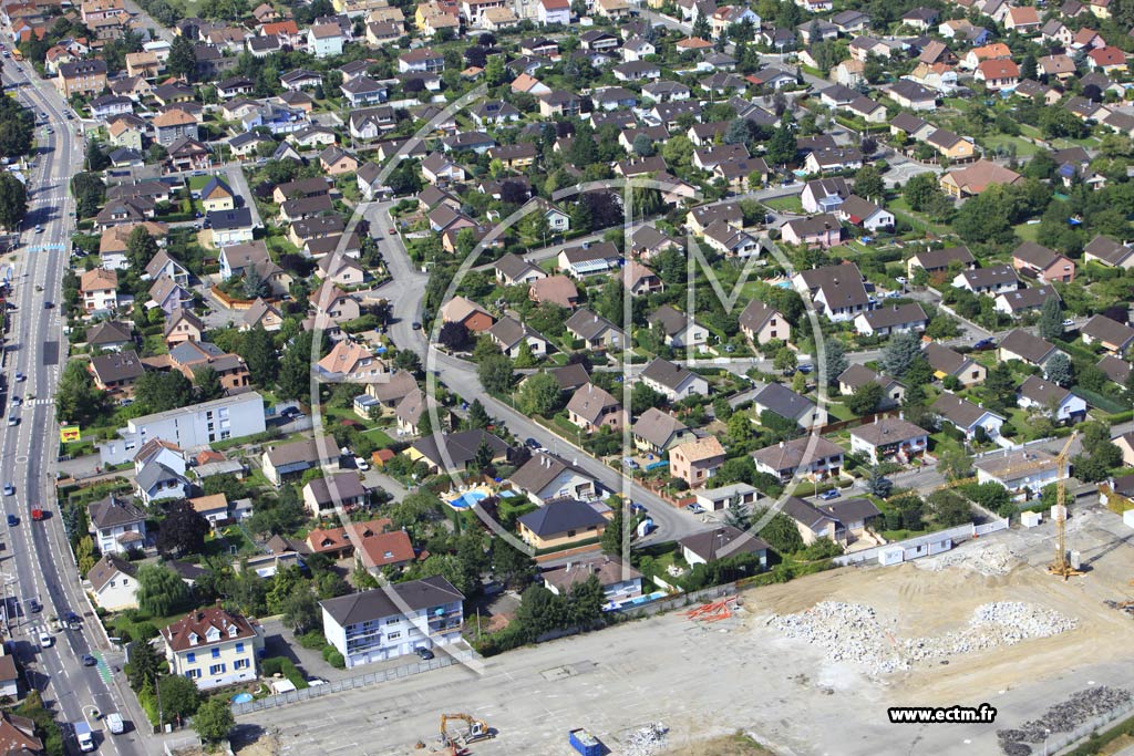 Photo arienne de Kingersheim