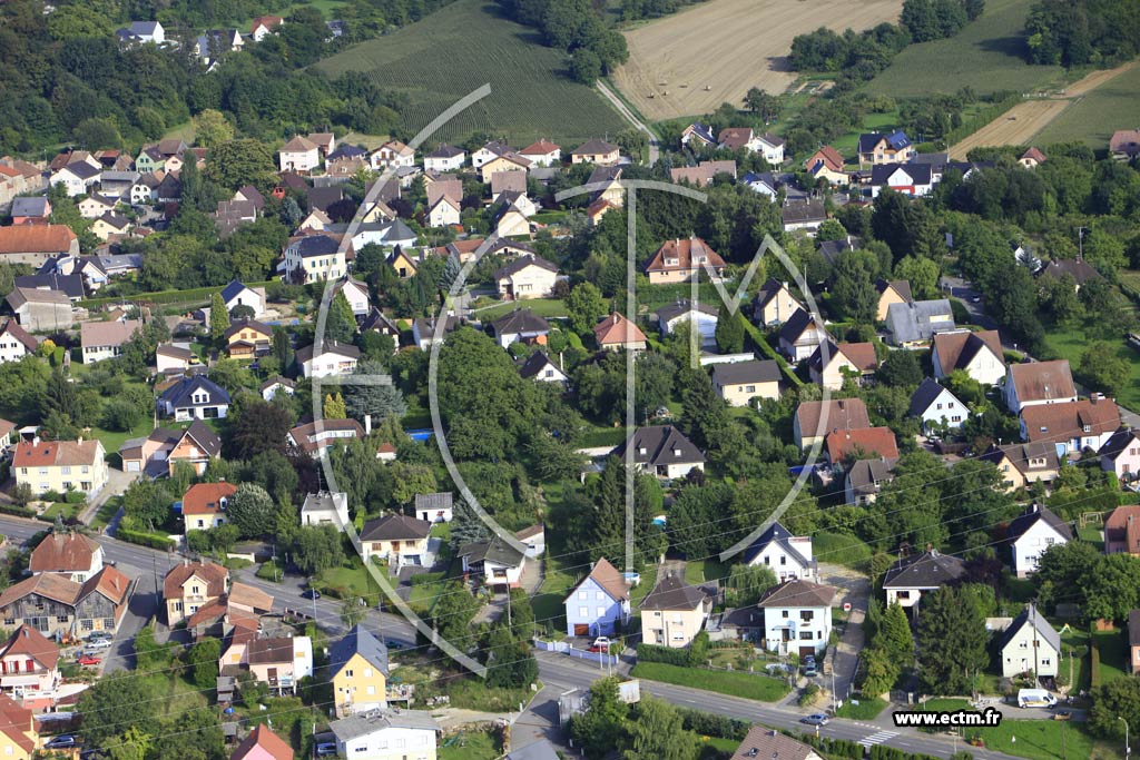 Photo arienne de Morschwiller-le-Bas