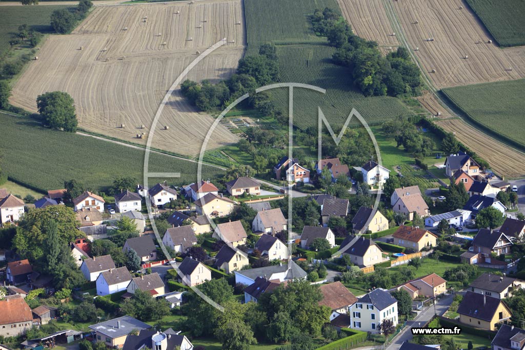 Photo arienne de Morschwiller-le-Bas
