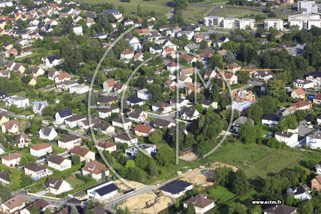 Photo arienne de Pfastatt