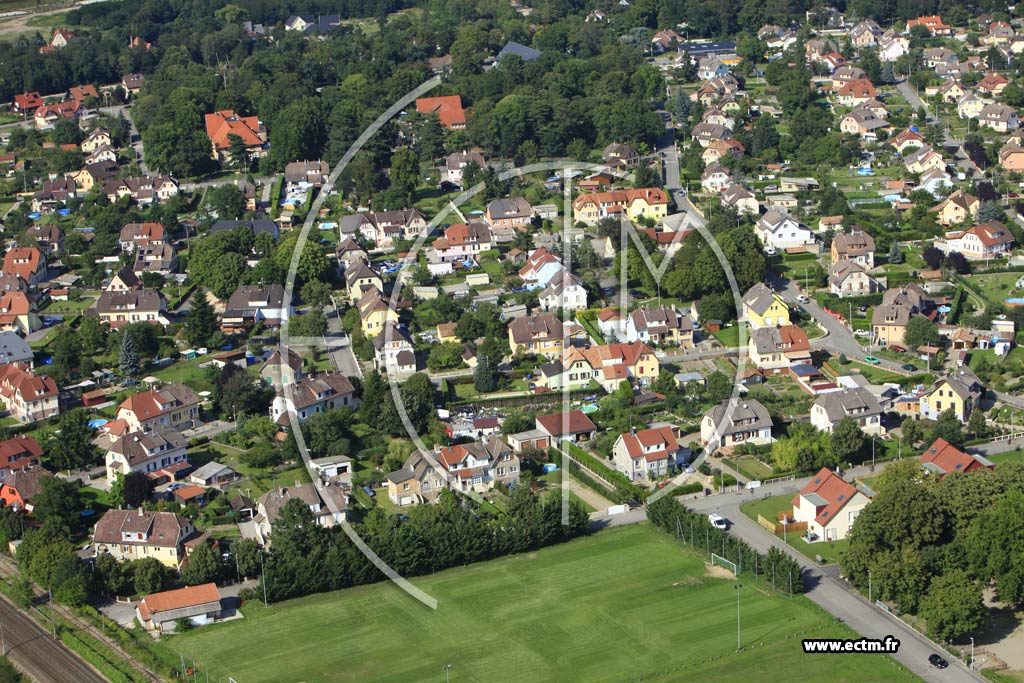 Photo arienne de Staffelfelden
