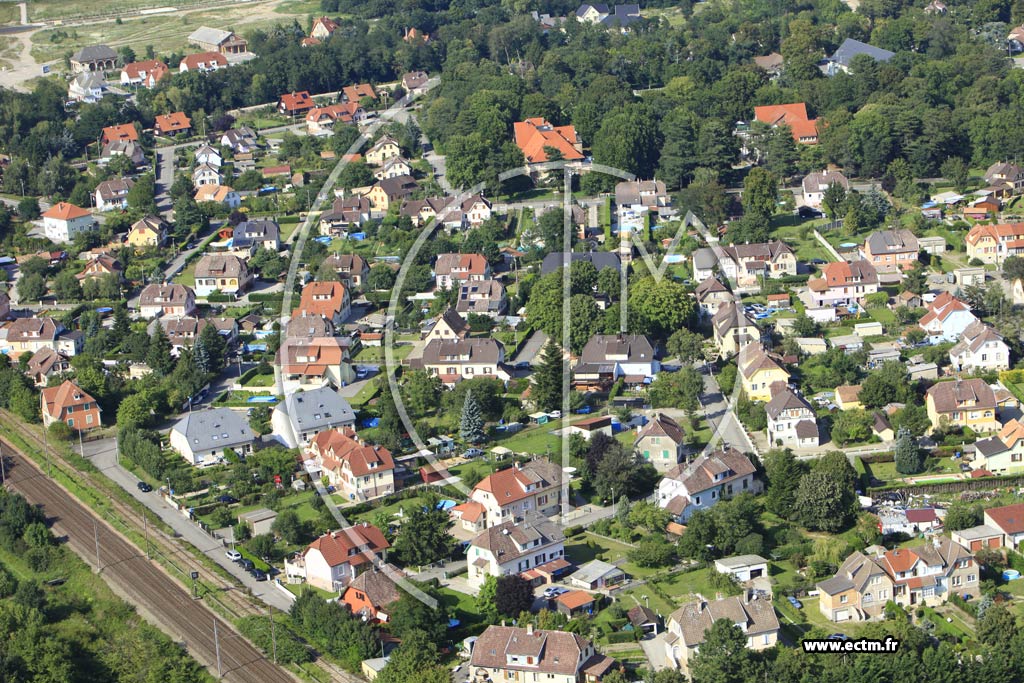 Photo arienne de Staffelfelden
