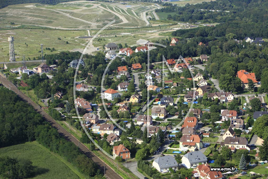 Photo arienne de Staffelfelden