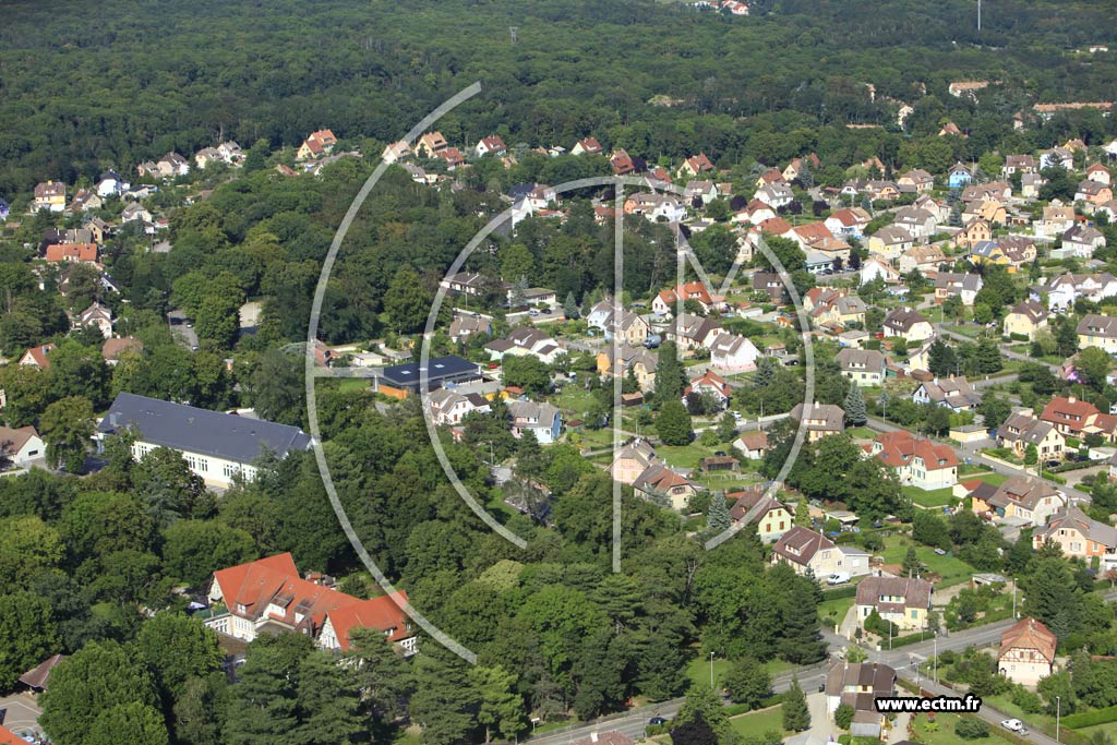 Photo arienne de Staffelfelden
