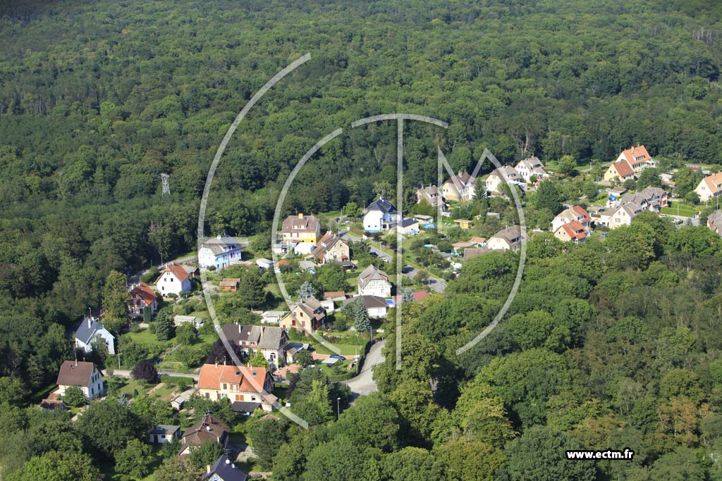 Photo arienne de Staffelfelden