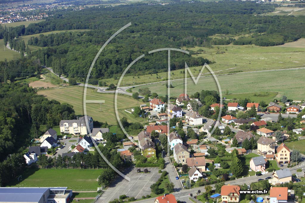Photo arienne de Staffelfelden