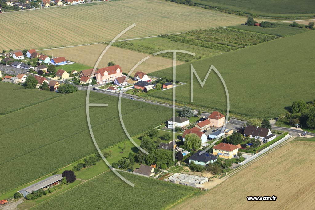 Photo arienne de Ungersheim