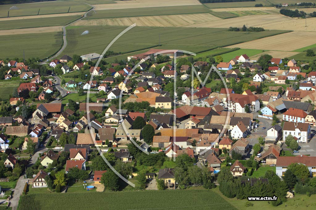 Photo arienne de Ungersheim