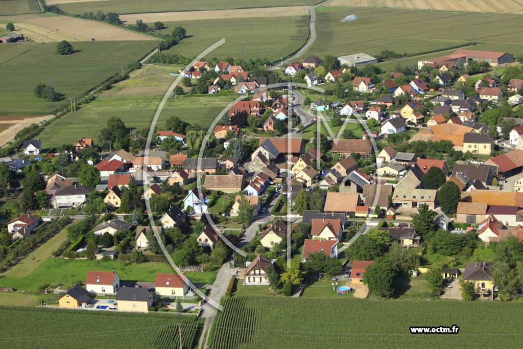 Photo arienne de Ungersheim