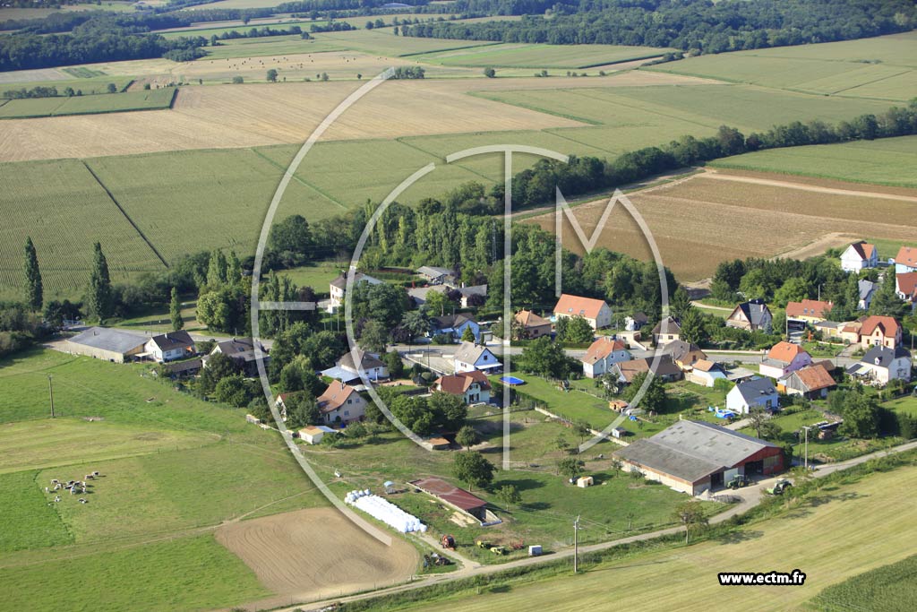 Photo arienne de Ungersheim