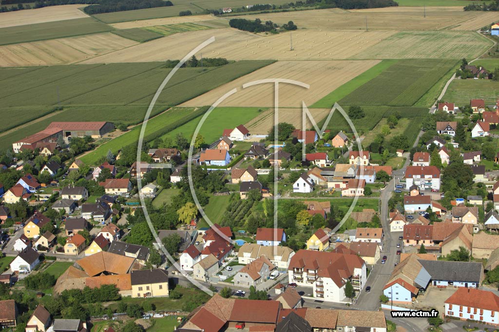 Photo arienne de Ungersheim