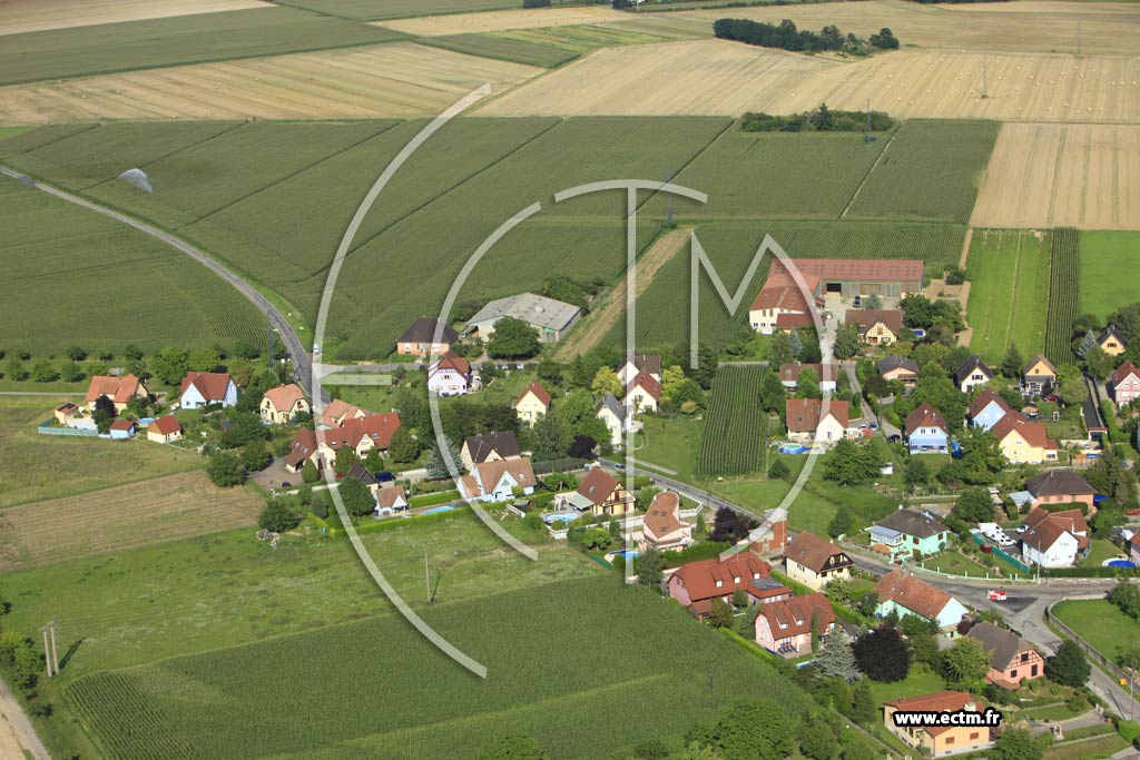 Photo arienne de Ungersheim