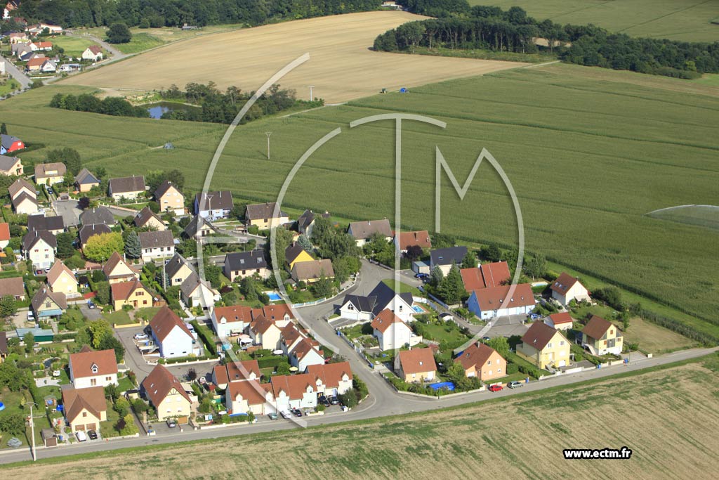 Photo arienne de Ungersheim
