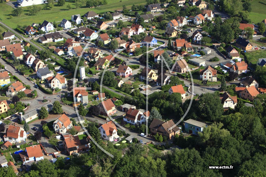 Photo arienne de Ungersheim
