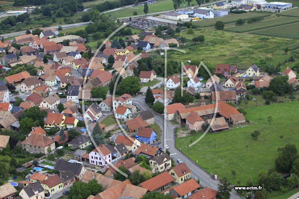 Photo arienne de Rguisheim