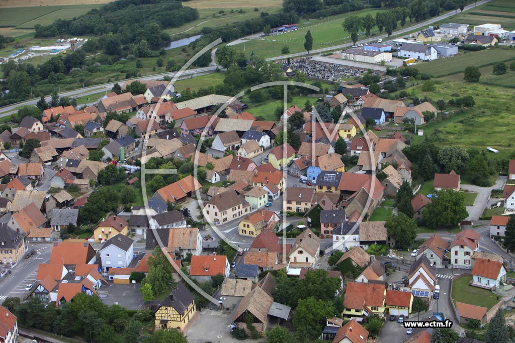 Photo arienne de Rguisheim