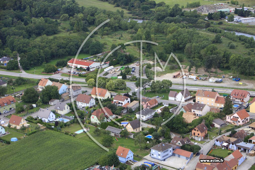 Photo arienne de Rguisheim