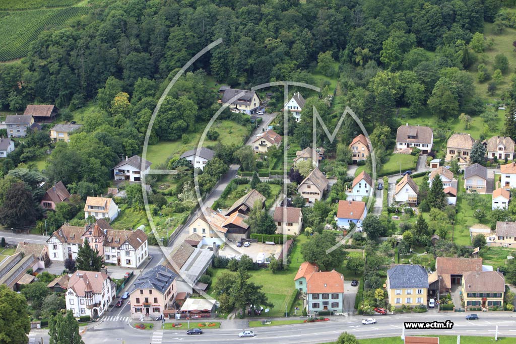 Photo arienne de Soultz-Haut-Rhin