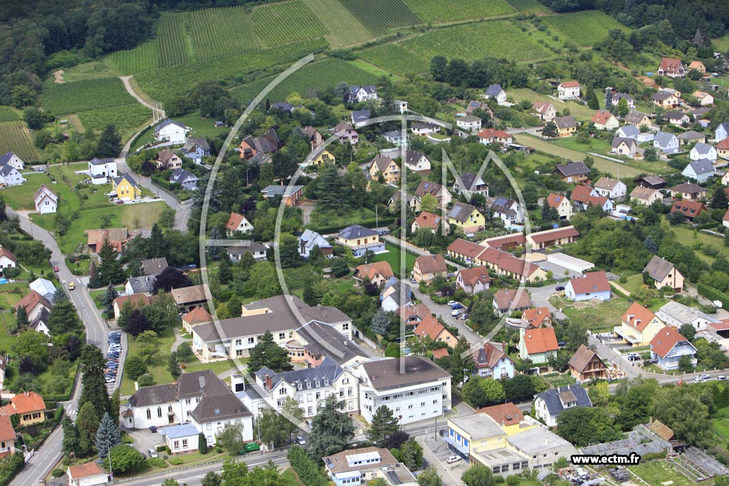 Photo arienne de Soultz-Haut-Rhin