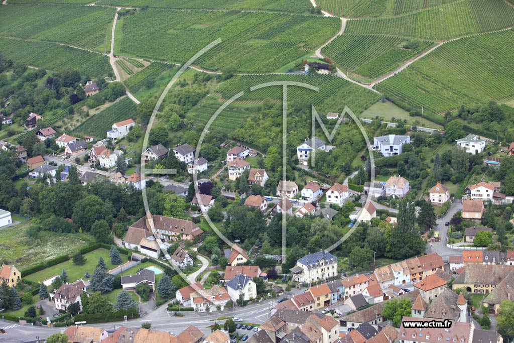 Photo arienne de Soultz-Haut-Rhin