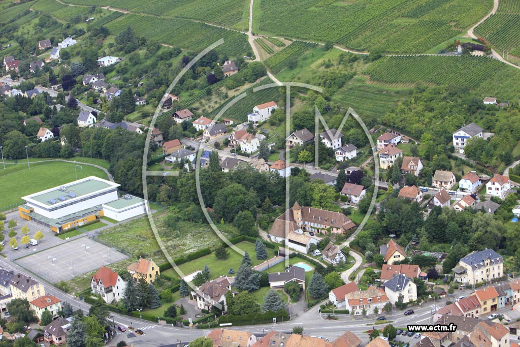 Photo arienne de Soultz-Haut-Rhin