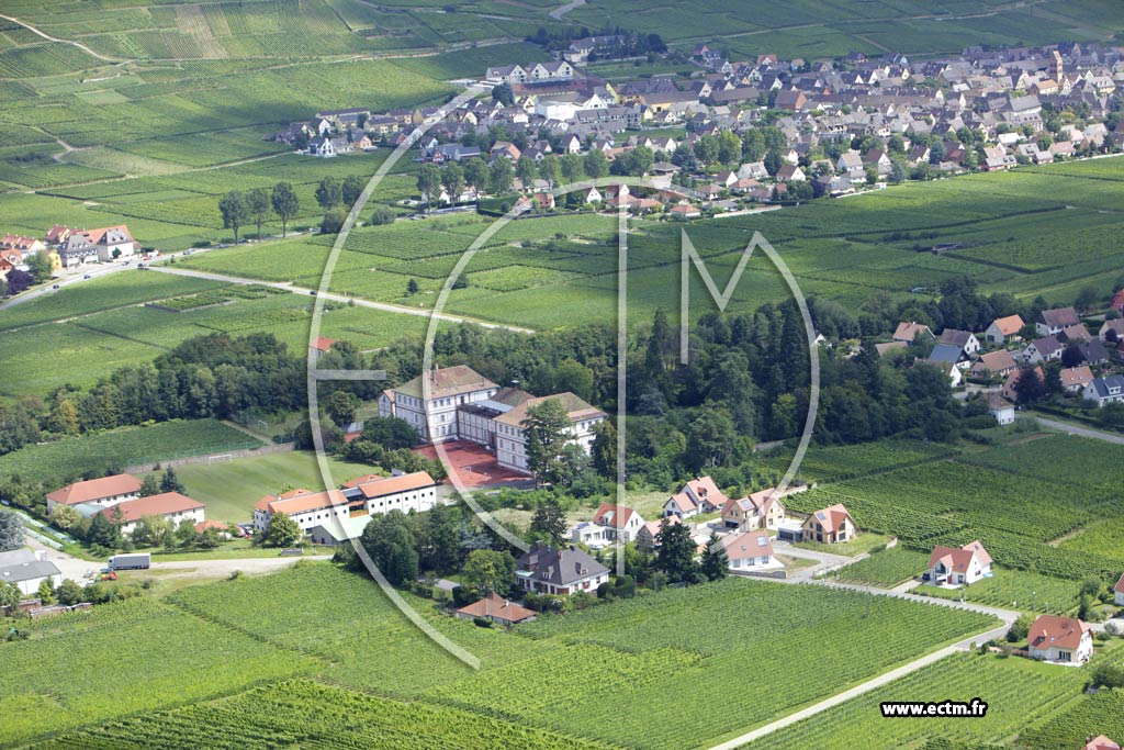 Photo arienne de Ammerschwihr