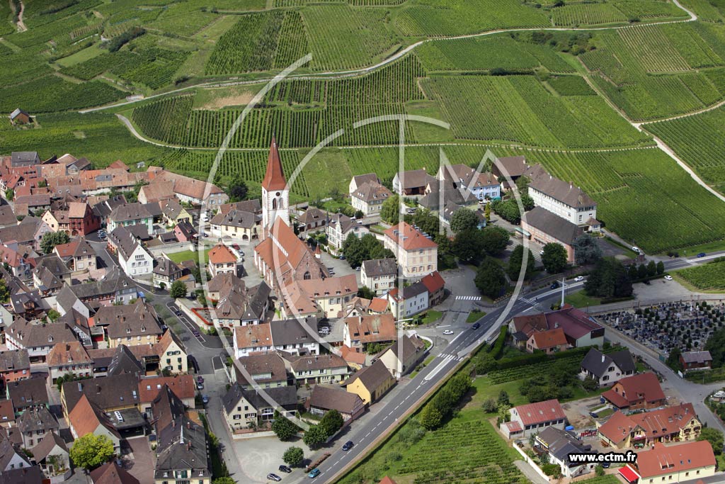 Photo arienne de Ammerschwihr