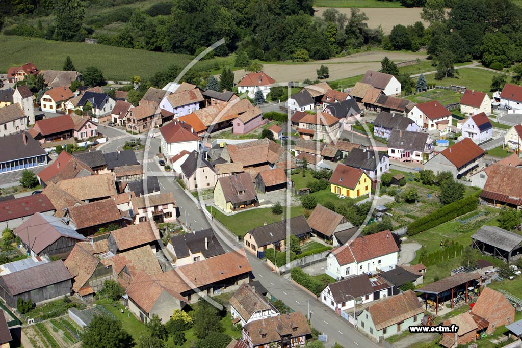 Photo arienne de Baltzenheim
