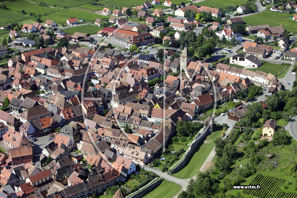 Photo arienne de Bergheim