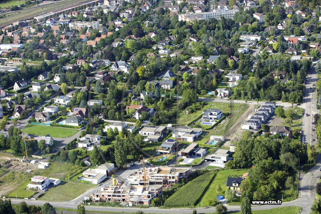 Photo arienne de Colmar (Quartier Sud)