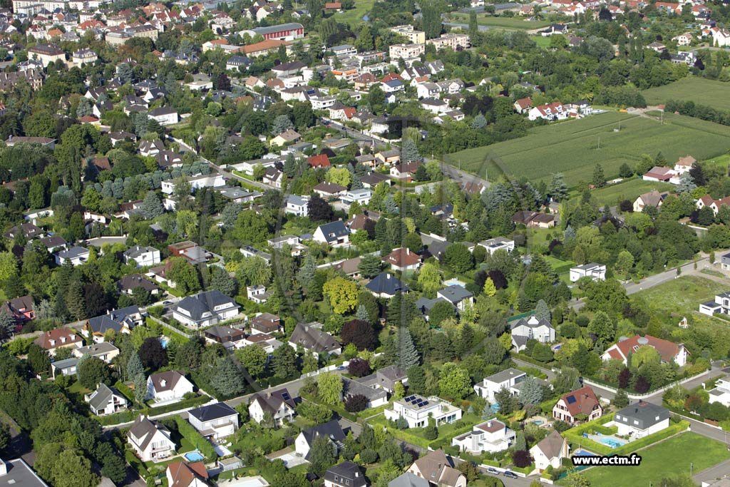 Photo arienne de Colmar (Quartier Sud)