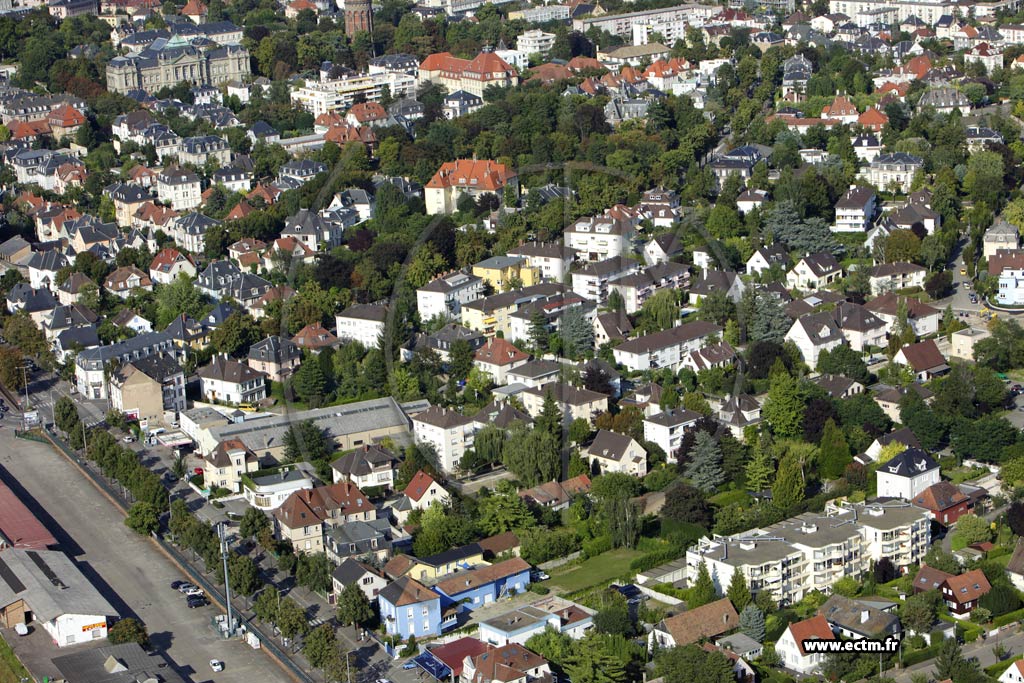 Photo arienne de Colmar (Quartier Sud)