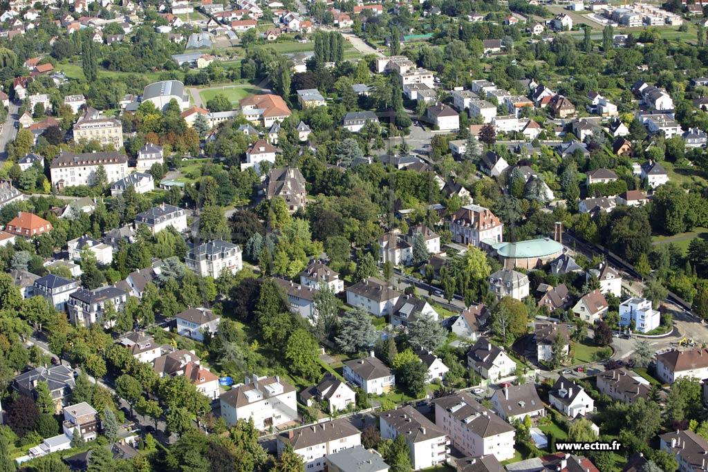 Photo arienne de Colmar (Quartier Sud)