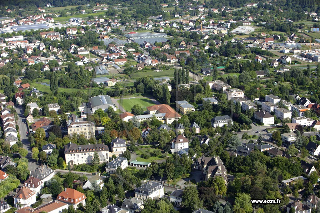 Photo arienne de Colmar (Quartier Sud)