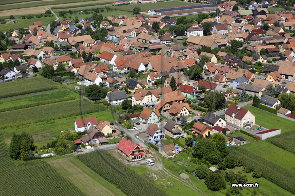 Photo arienne de Elsenheim