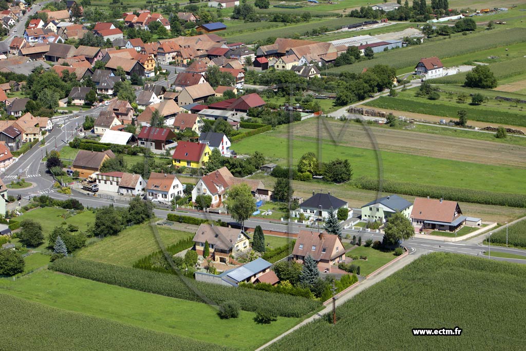 Photo arienne de Elsenheim