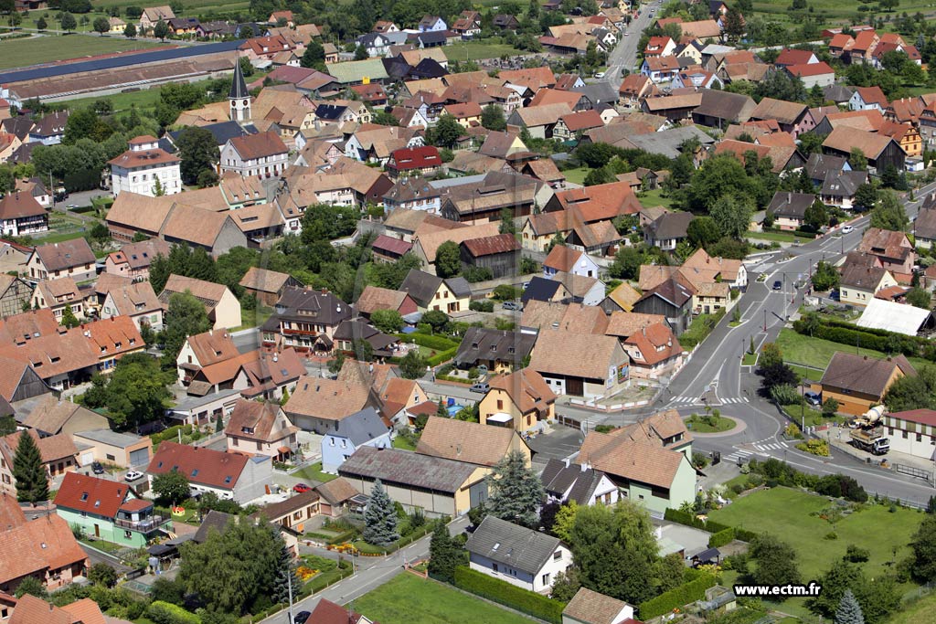 Photo arienne de Elsenheim