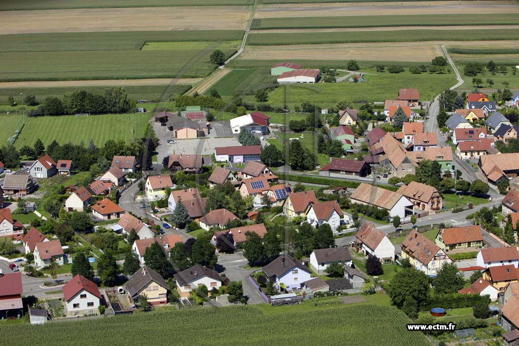 Photo arienne de Elsenheim